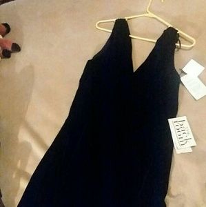 Black Velvet Cocktail Dress